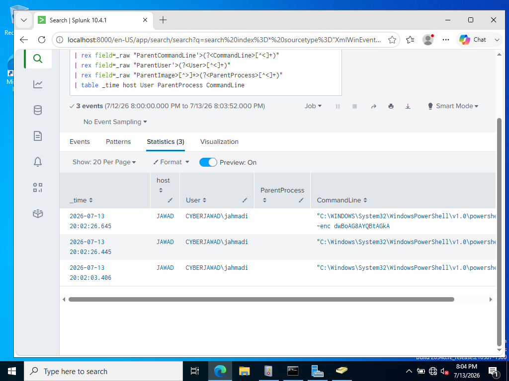 PowerShell Execution Monitoring